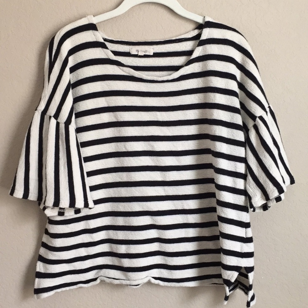 Madewell Striped Knit Top